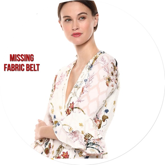 👯‍♀️Host Pick⚡️Gabby Skye Faux Wrap Dress - Picture 2 of 11